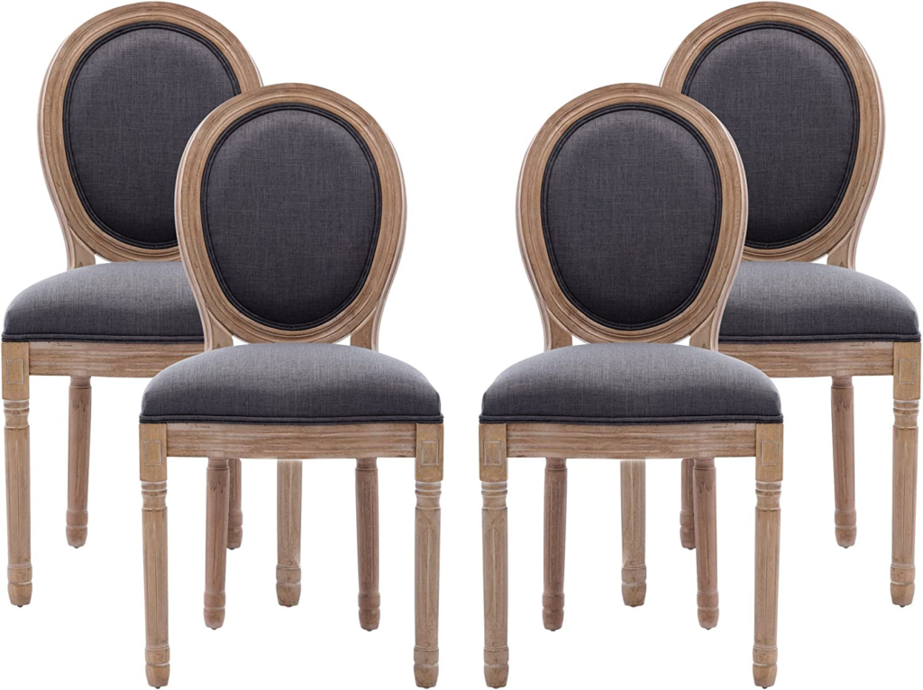 farmhouse dining chairs with arms