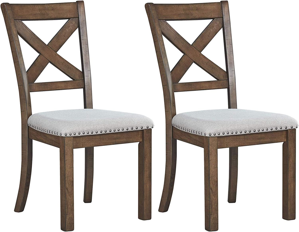 farmhouse dining chairs with cushion