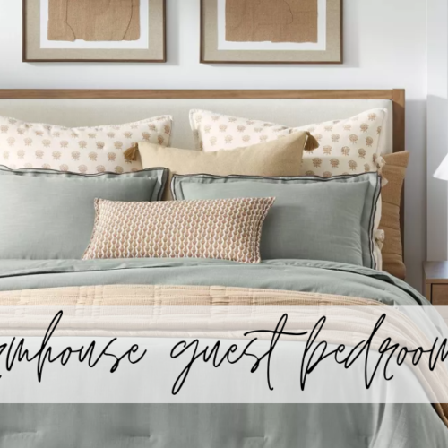 farmhouse guest bedroom