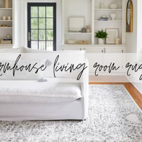 17 Must-See Modern Farmhouse Living Room Rug from Rugs USA
