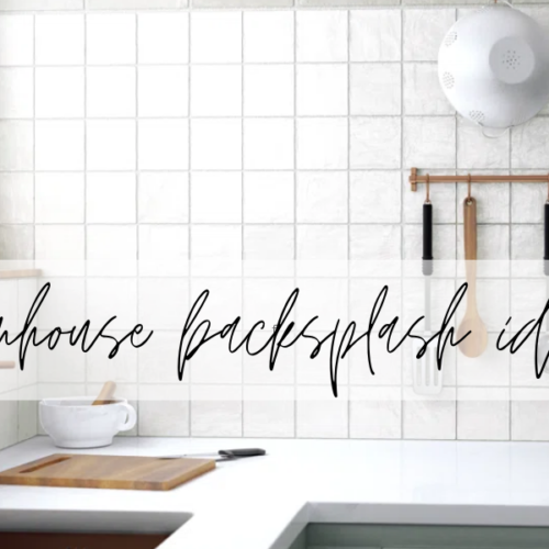 13 Farmhouse Kitchen Backsplash Ideas We Love from Wayfair