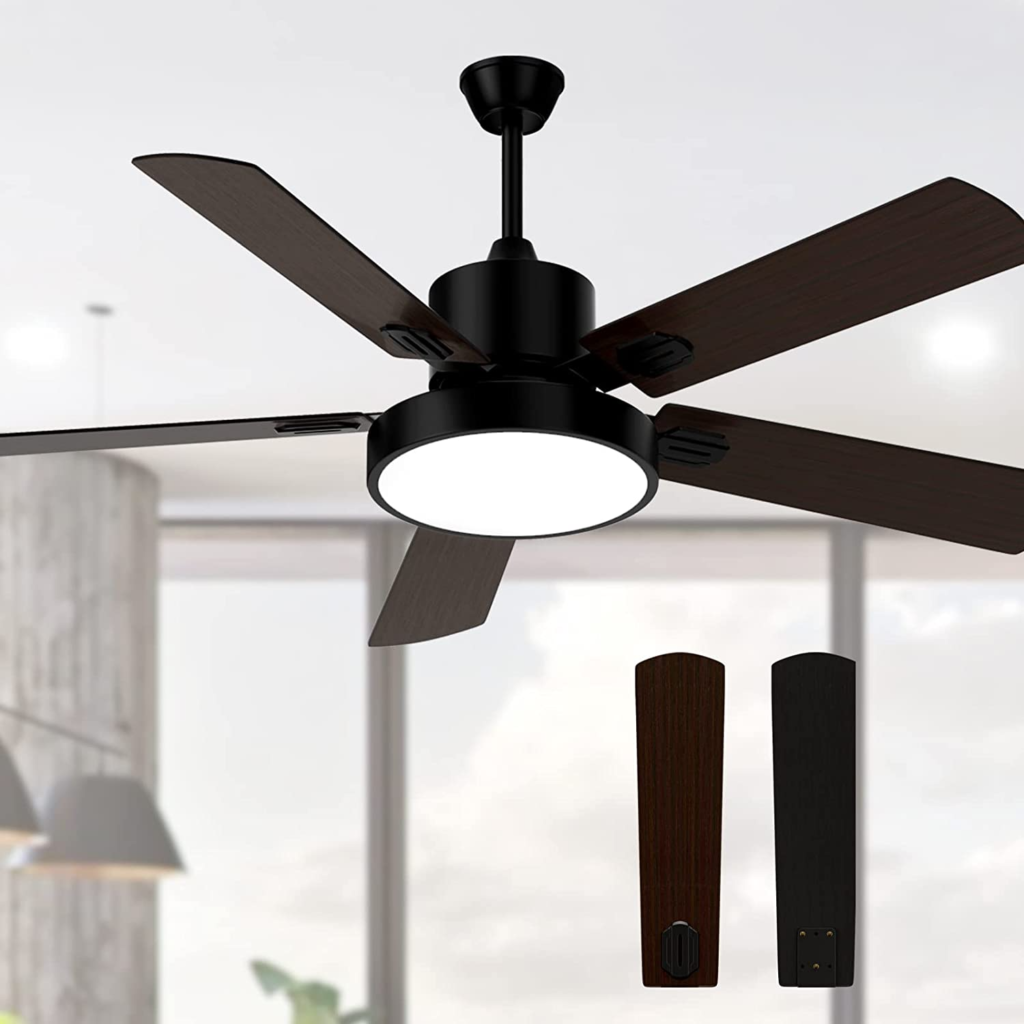 farmhouse living room ceiling fan