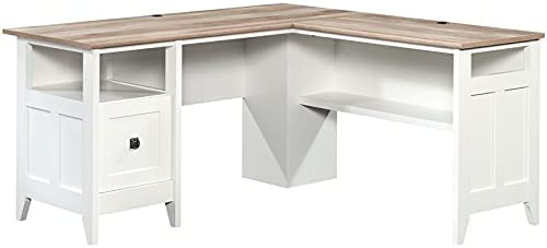 desk with drawers on one side