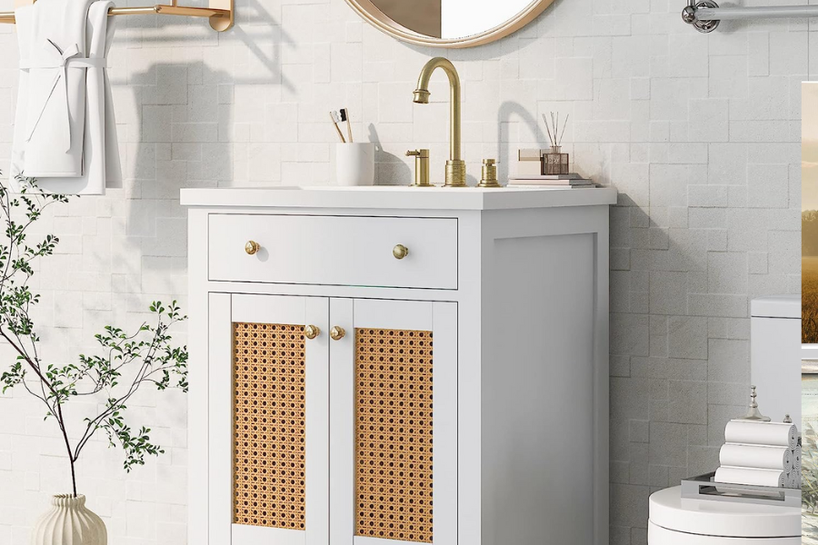 11 Must-See Farmhouse Bathroom Vanities to Consider from Amazon - Fouts ...