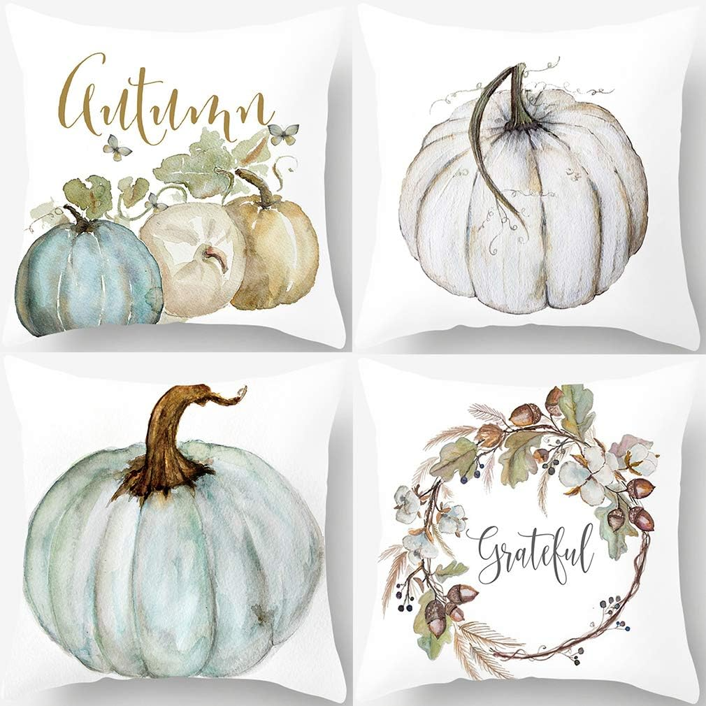 fall outdoor pillows amazon