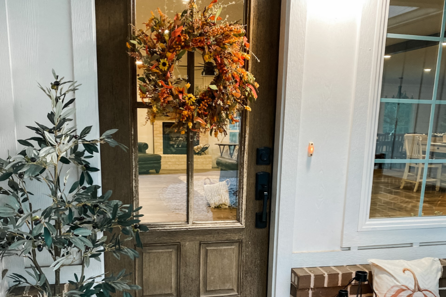 fall wreaths for front door