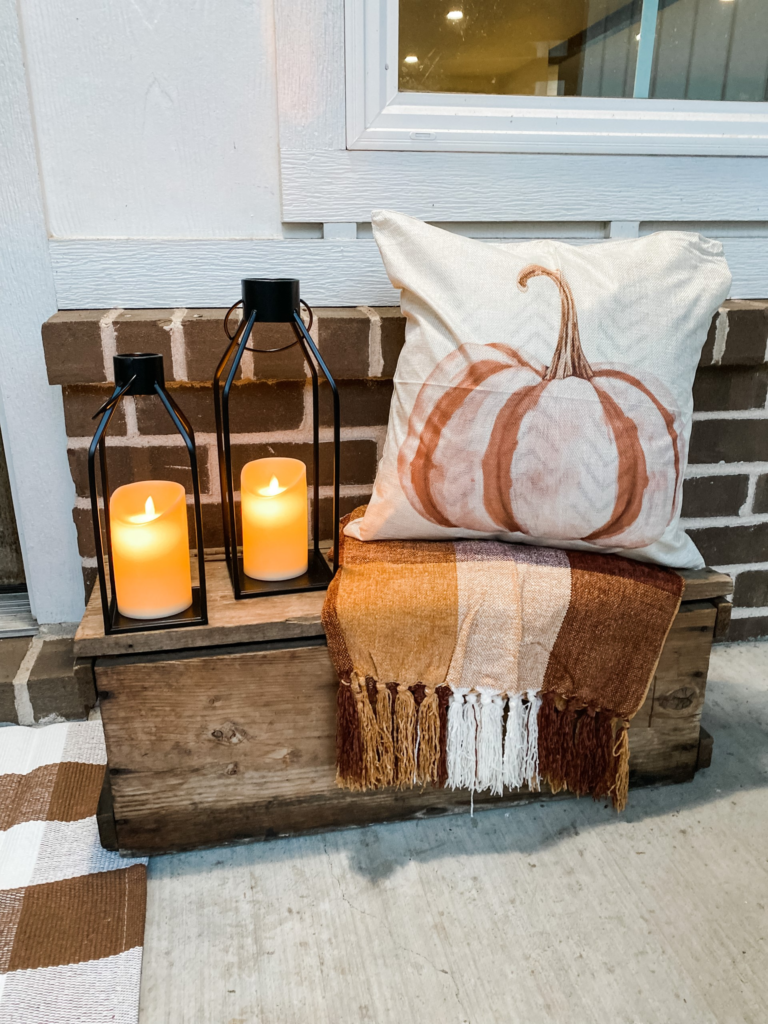 outdoor fall decorations rustic