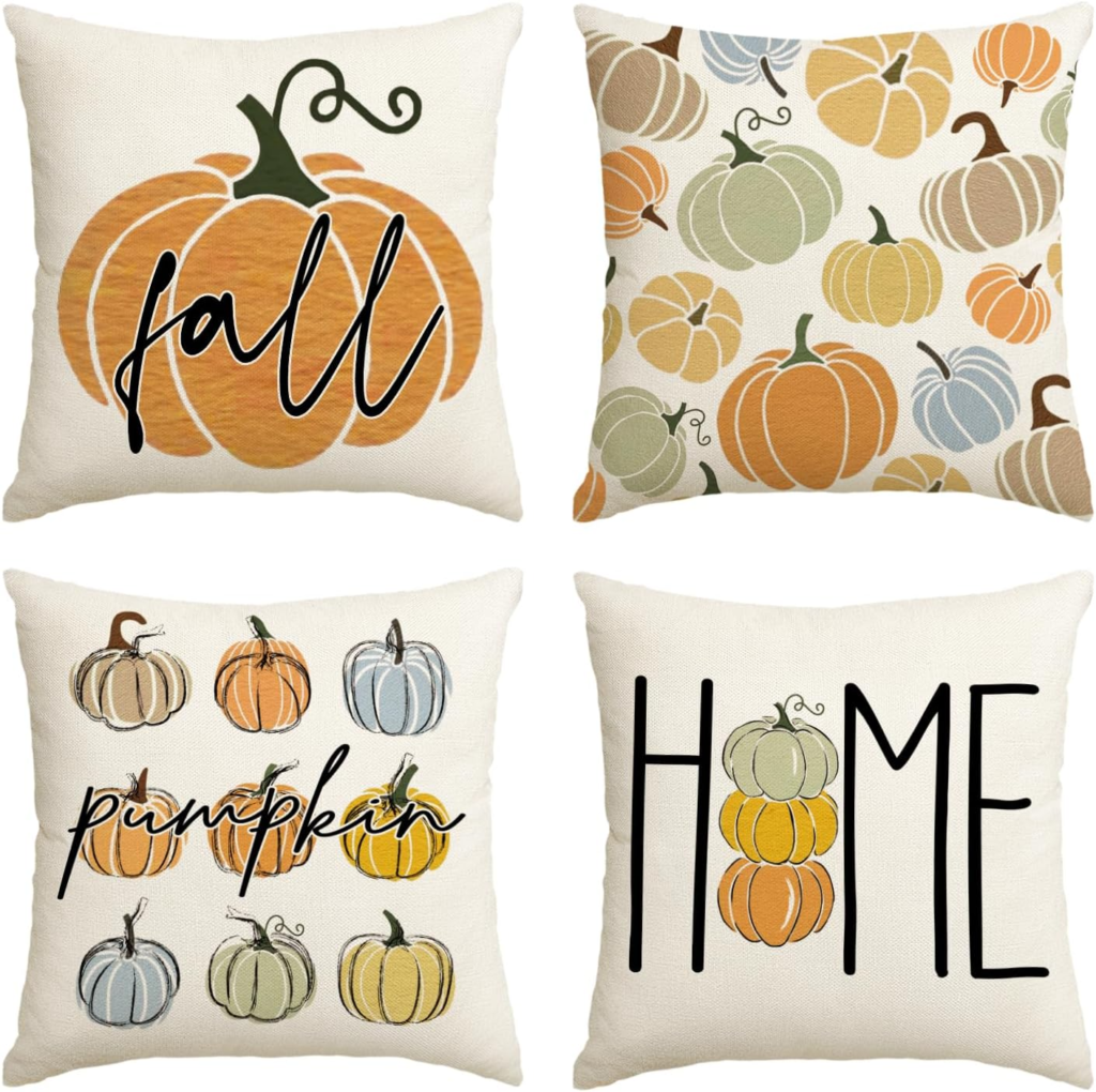 outdoor fall pillow covers 20x20