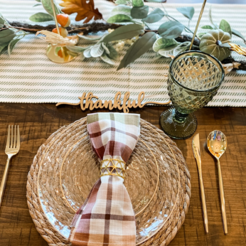 Beautiful Thanksgiving Table Settings from Amazon you have to see