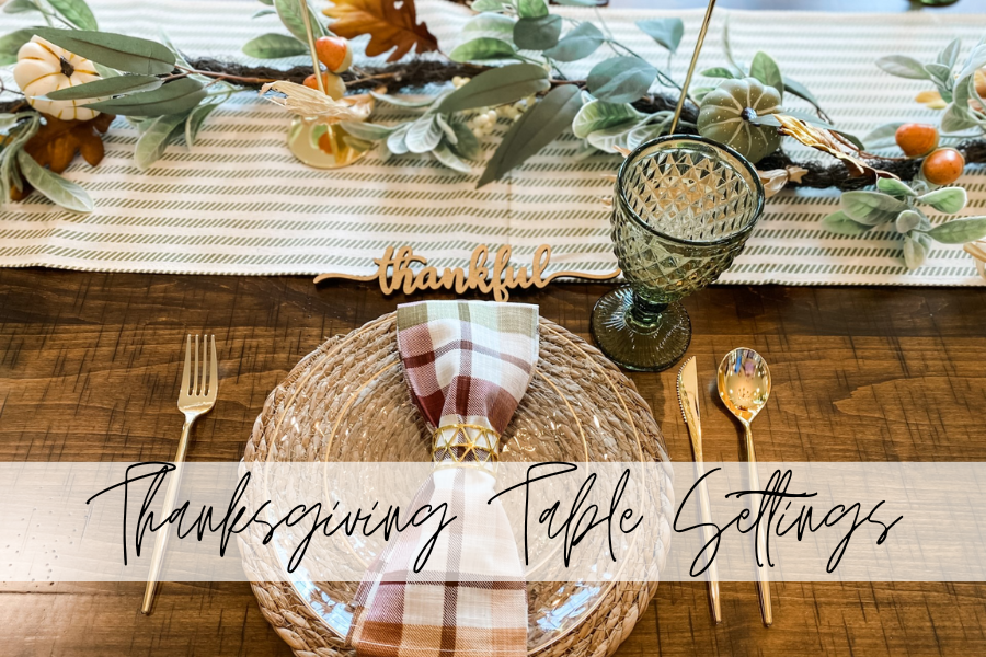 thanksgiving table settings