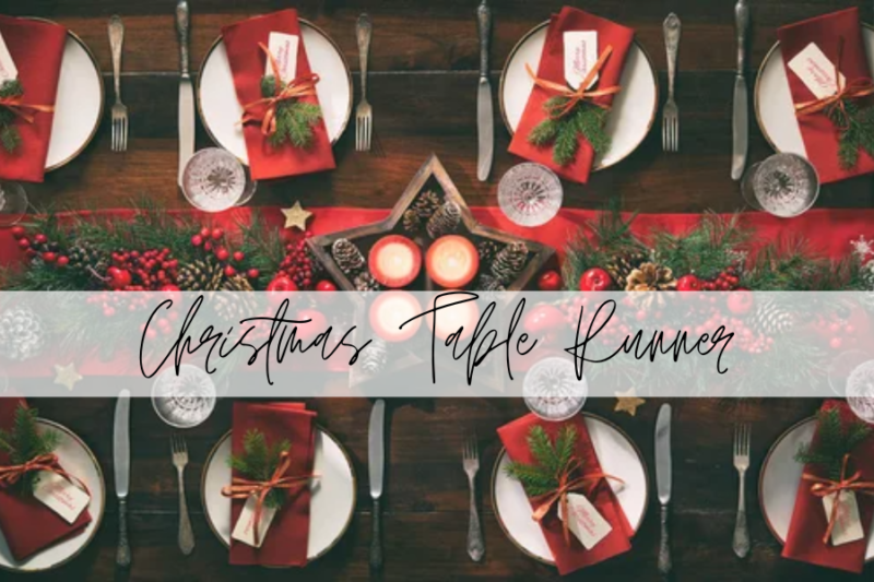 27 Must-SEE Christmas Table Runner from Amazon - Fouts Lane
