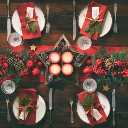 27 Must-SEE Christmas Table Runner from Amazon