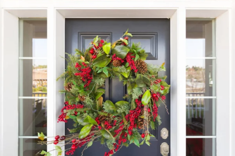 christmas wreaths for front door