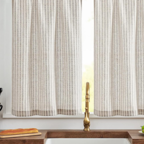 farmhouse kitchen curtain ideas