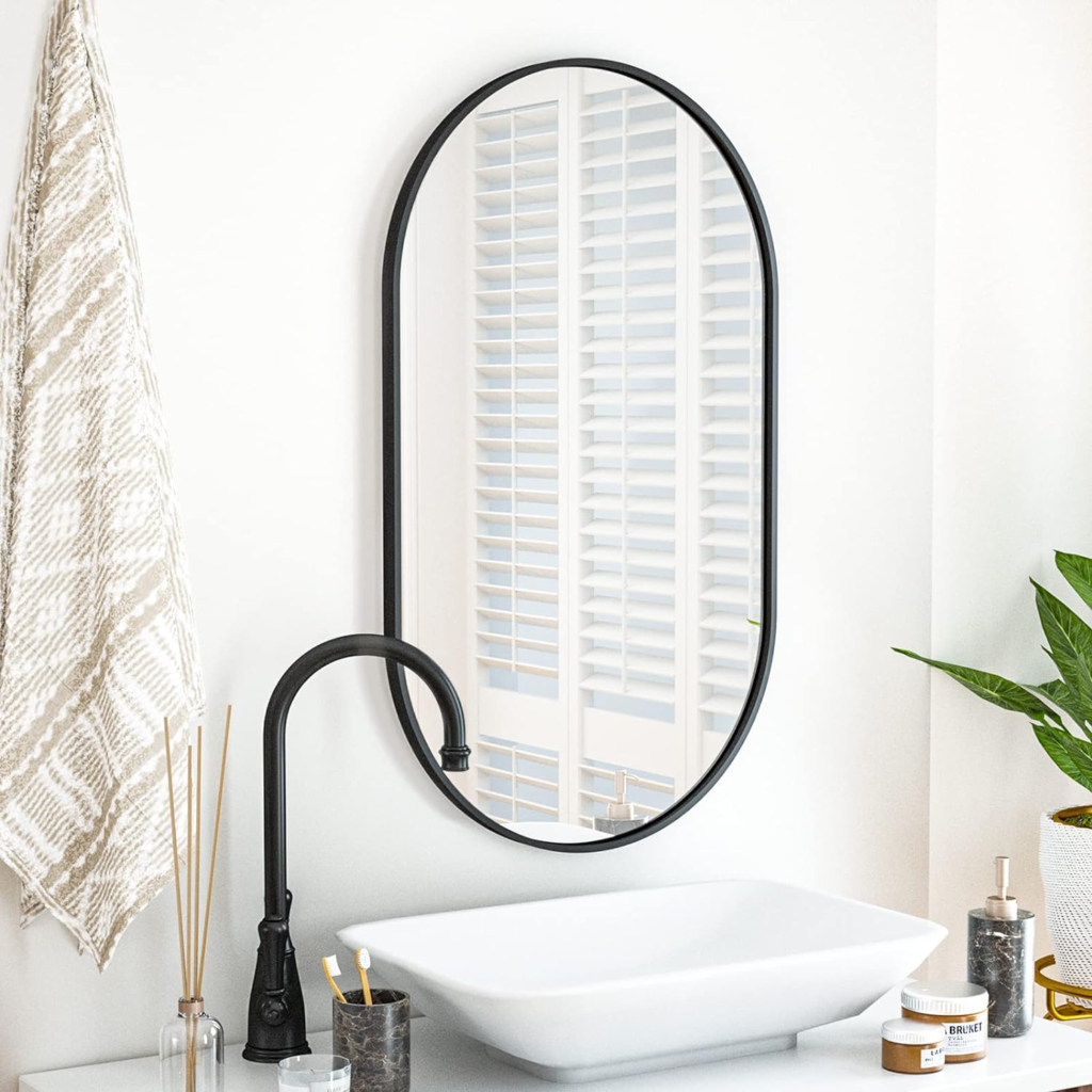 bathroom vanity mirrors with storage
