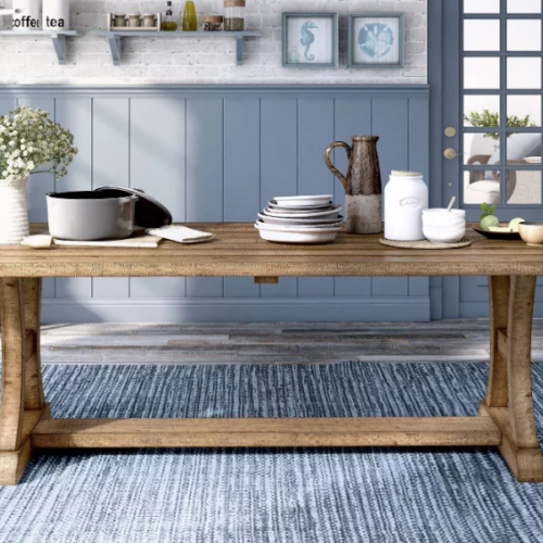 9 Breathtaking Farmhouse Dining Table Options We Love from Target